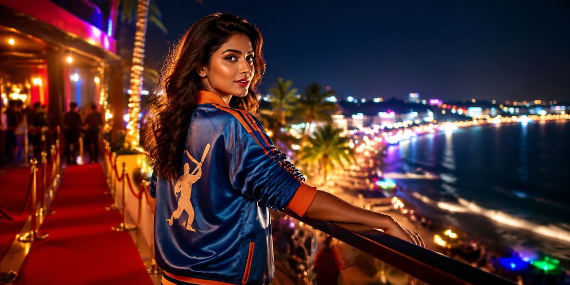 Mobile view of cricket betting in Goa with Bollywood style
